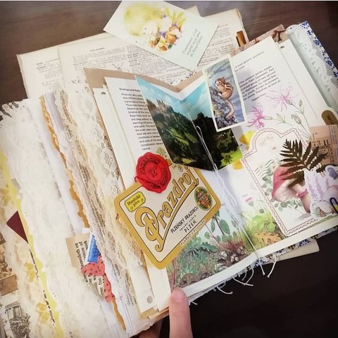 ありがとうございました🌟オーダー受付中＊hand made＊year junk journal - fairys 