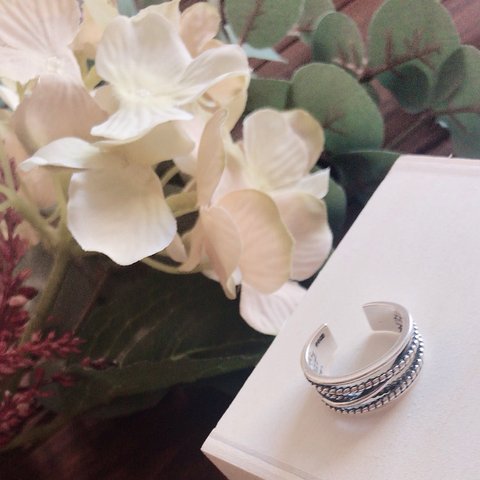 ❁ volume ring s925