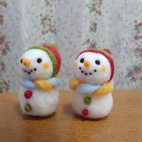 クリスマスが待ち遠しい雪だるま(2)