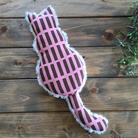 レクタングル猫のおもちゃ　イチゴチョコ/ピンク