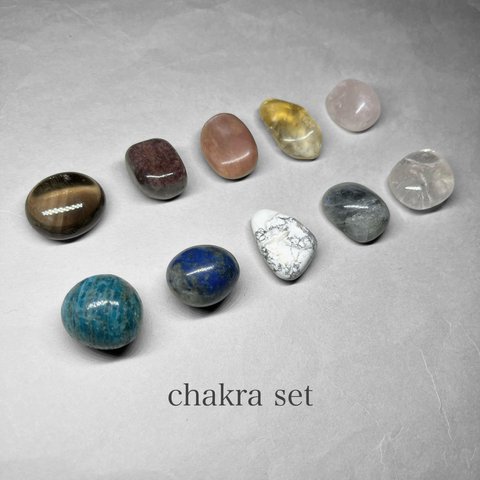 chakra set：B / チャクラセット：B