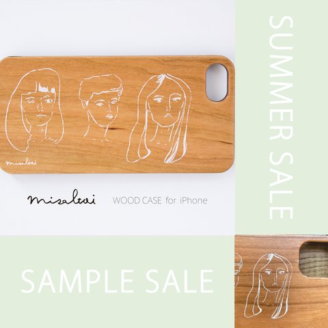 ♡SUMMER SAMPLE SALE♡【天然木 iPhone11ケース】「GIRLS' POWER」WOOD スマートフォンケース