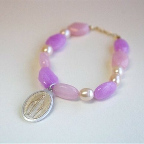 Sherbet color bracelet (p)