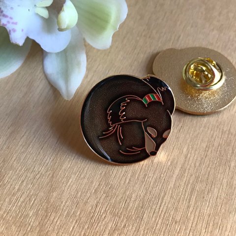 まん丸ダックス ブラタンのPINS