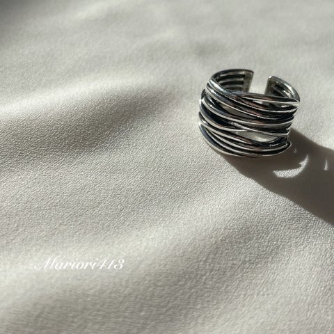 ビンテージ風デザインsilver ring♡