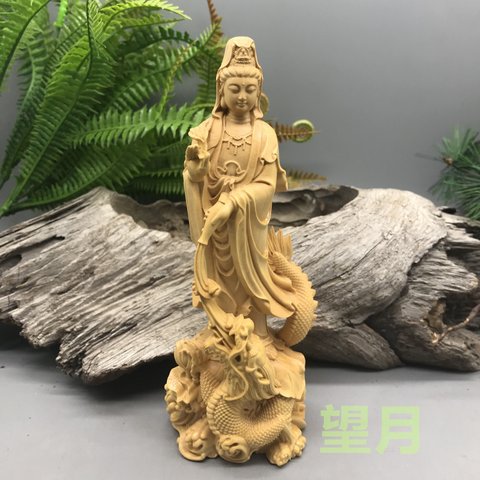 極上品 美術工芸品 観世音立像 仏師で仕上げ品 招財開運  木工細工 木彫仏教