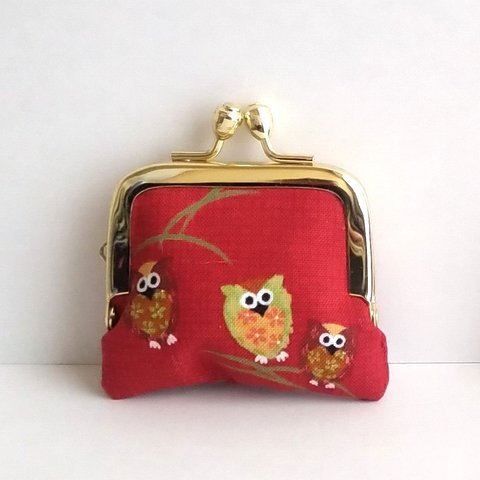 ■角型■小さいがま口：ちっちゃいがま口：角140：かわいいがまぐち：小さい財布：littlie purse 