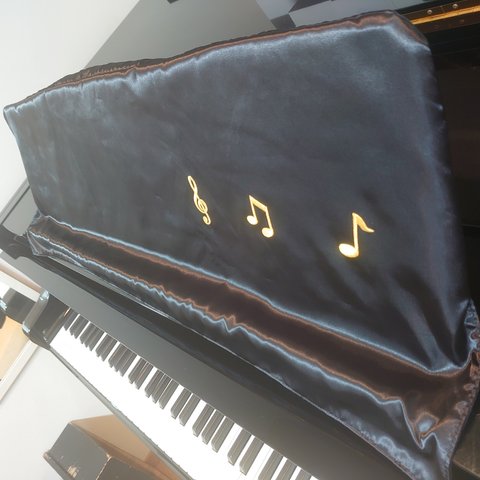 【受注生産】ロングタイプグランドピアノ譜面台カバー