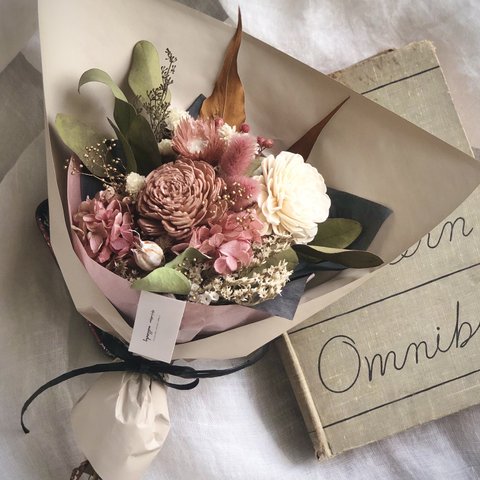mini bouquet　 Mauve pink