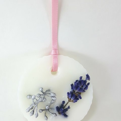 white lily lavender aroma wax bar♡