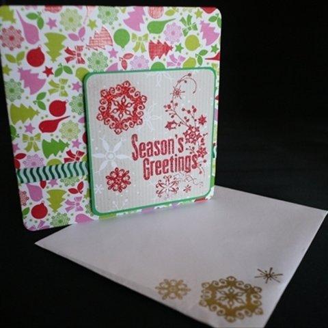 クリスマスカード014 Season's Greetings