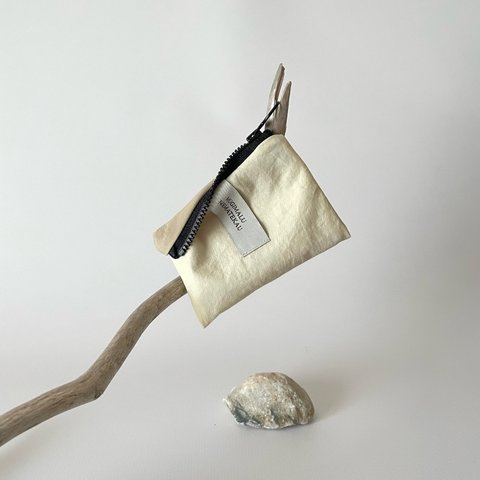 ..Chamomile×Hinoki.. poitto10 天然色素染NYLON POUCH