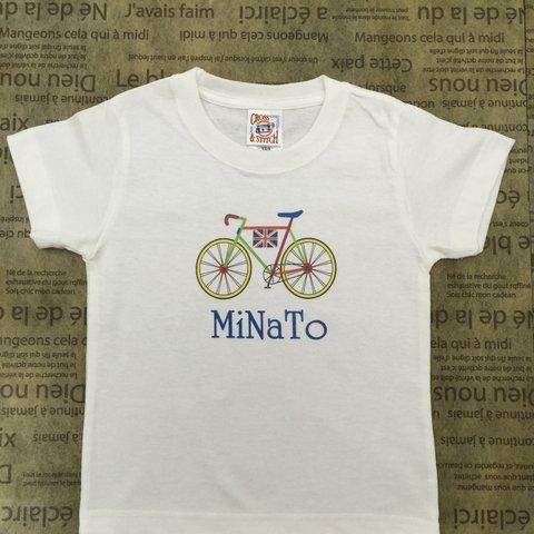 名前入れＴシャツ　英国自転車ver