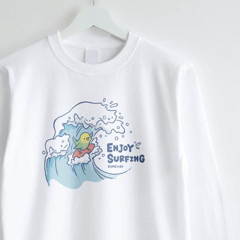 長袖Tシャツ（ENJOY SURFING / チューブライディング）