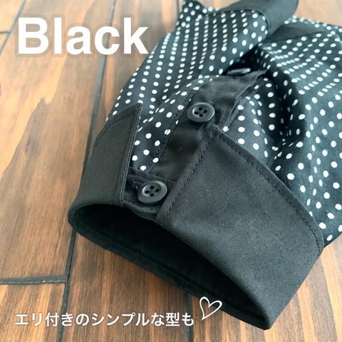 犬服♡ブラックシャツ 