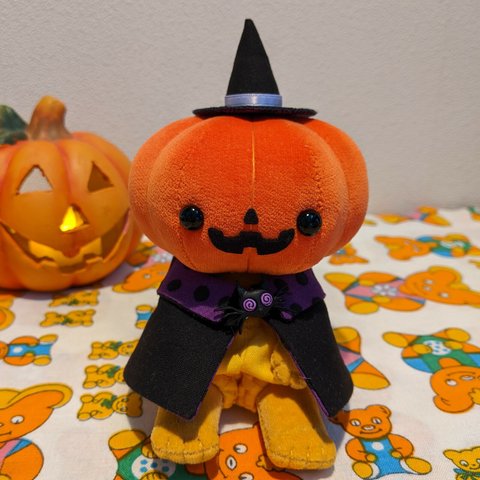 ハロウィンかぼちゃん（紫）