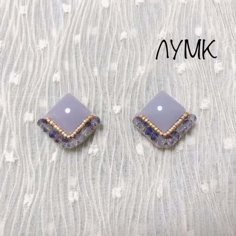 ビーズ刺繍 カボション