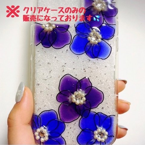 ✨アネモネ iPhoneケース✨