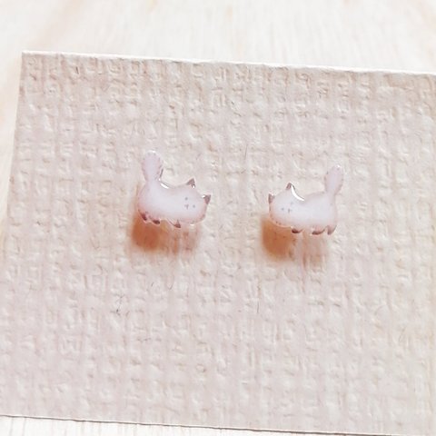 No.1089  ねこのピアス☆