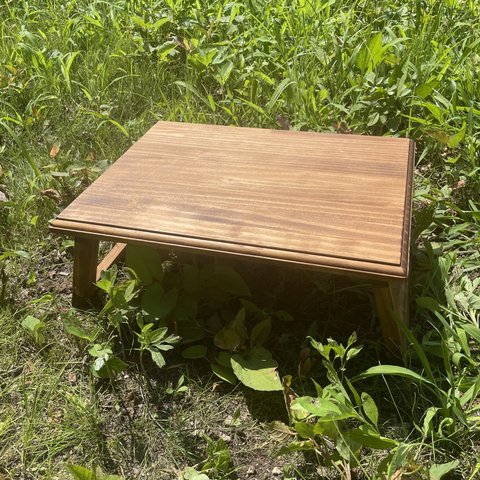 -good wood table(小)- キャンプ　折り畳みテーブル(小)アウトドア　キャンプギア　ミニテーブル　