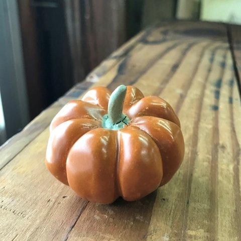 かぼちゃ　オレンジ　ハロウィン　Ｏ-399-1　陶製　/Halloween pumpkin/萬聖節南瓜