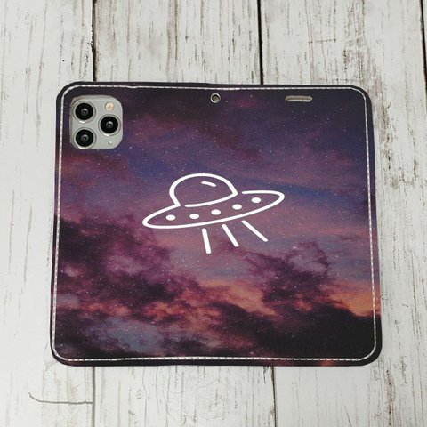 iphoneケース9 韓国 iphone 手帳型 おしゃれ 宇宙人アート　アイフォン　リバティ　かわいい　流行りiface