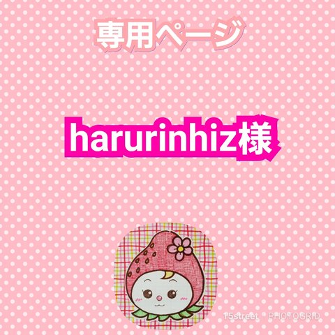 harurinhiz様専用ページ