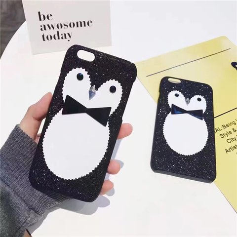 ペンギン iPhoneケース アニマル型 可愛い