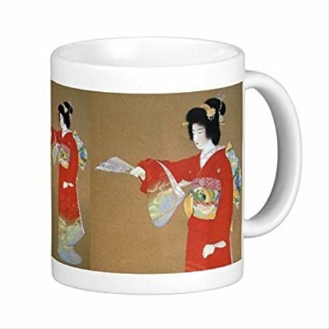 上村松園 『 序の舞（1936年）』のマグカップ：フォトマグ（日本の名画シリーズ）