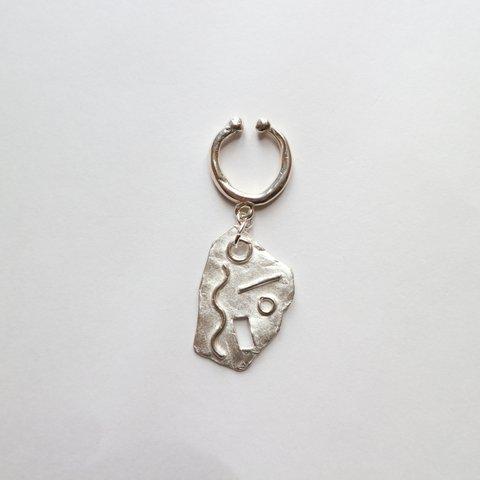 【Silver925】Dancing geometry ear cuff B