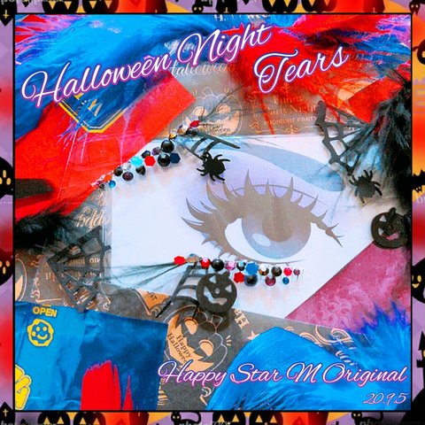 ❤感謝品★Halloween Night Tears★partyまつげ ハロウィン ナイト ティアーズ★送無料●即買不可