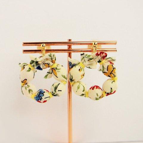 【受注生産】wrapping  pierce ♦ colorfulpop flower