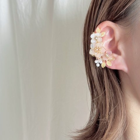 Bouquet ear cuff  (no.2)