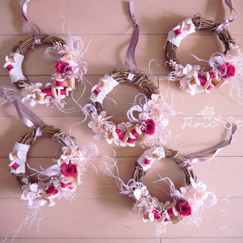 Wreath ***bobbin San Valentino piccolo