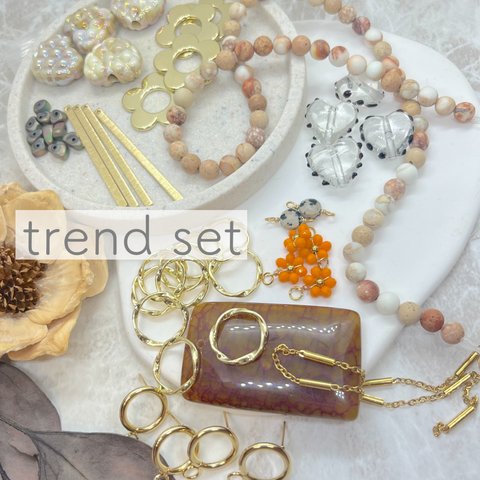 【4000yen相当▶︎2500yen】trend parts set