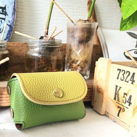 ☆アボカド配色☆ポーチ型キーケース【avo.smart key pouch】