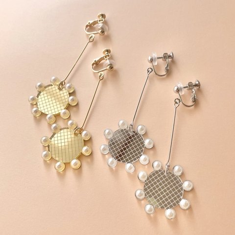 sunflower イヤリングピアス