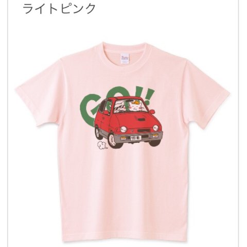 【キッズサイズ有り！】親子でペアルックでも着られる、猫と旧車のTシャツ