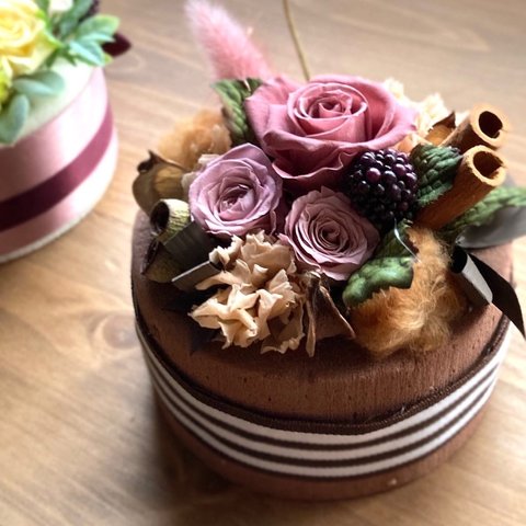 flower  cake・chocolate