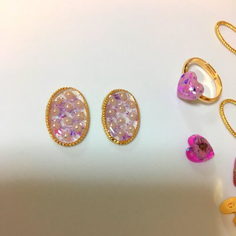 シェルパール  ピアス