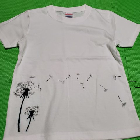 《たんぽぽ》Tシャツ(ﾎﾜｲﾄ)