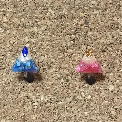 お雛様のピアス