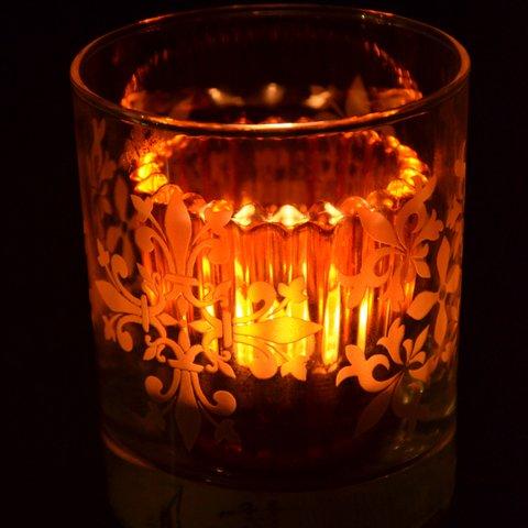 candle holder Absq orange