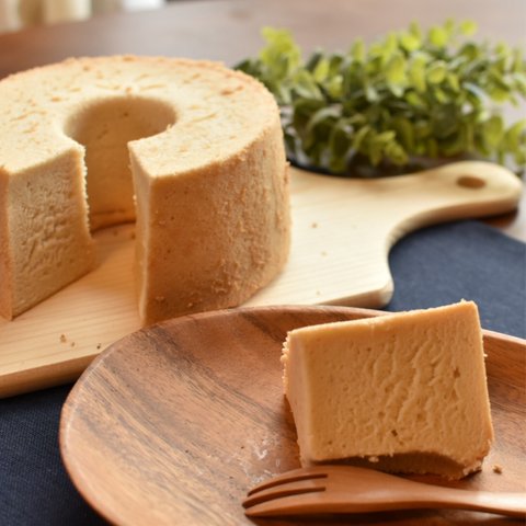 小麦・卵・乳製品不使用  米粉シフォンケーキ （プレーン）