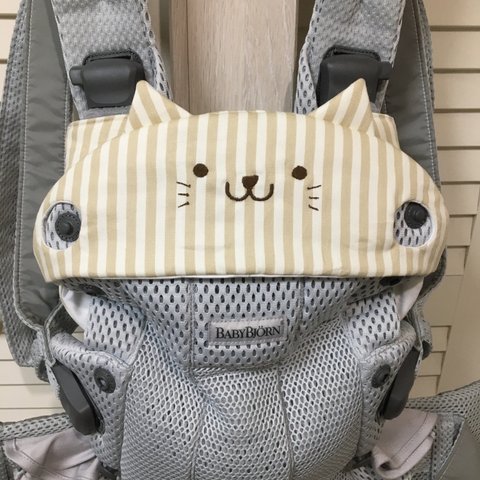 ベビービョルン ハーモニー対応首回りカバー猫ちゃん単品