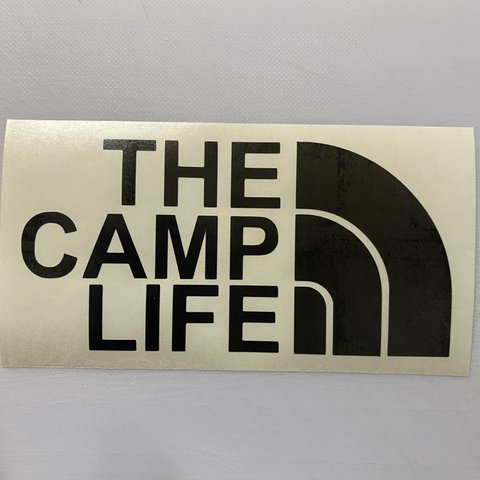 THE CAMP LIFE ステッカー