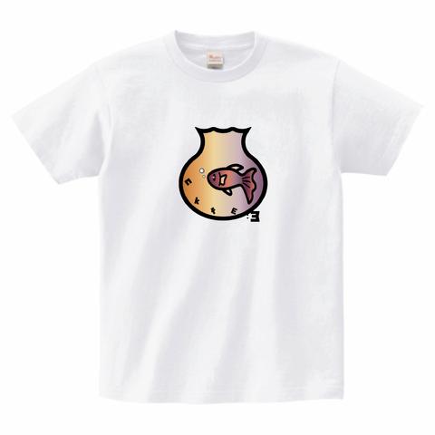 nkfE:3/Tシャツ/熱帯魚パープル/ユニセックス/メンズ/レディース/カップル/お揃いコーデ/ペア