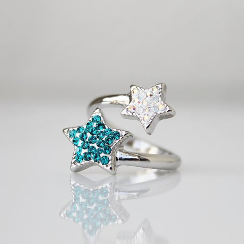 【受注制作】再販×⑪  wish upon a star ring （silver）