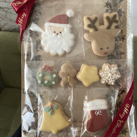 クリスマスアイシングクッキーセット25