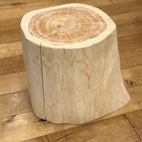 Hinoki Wood Stool No.615